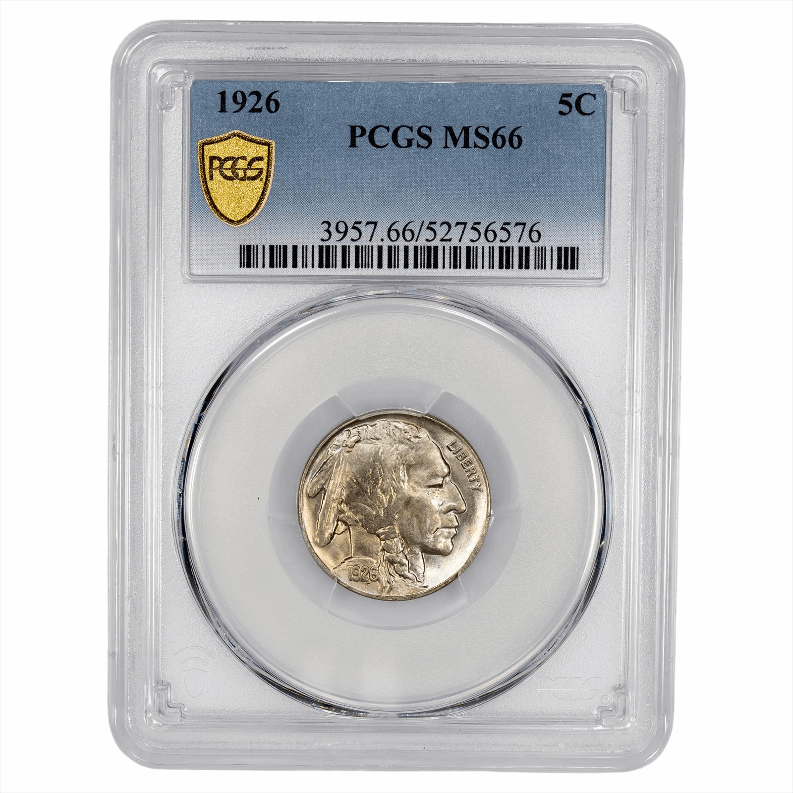 1926 Buffalo Nickel 5C PCGS MS 66