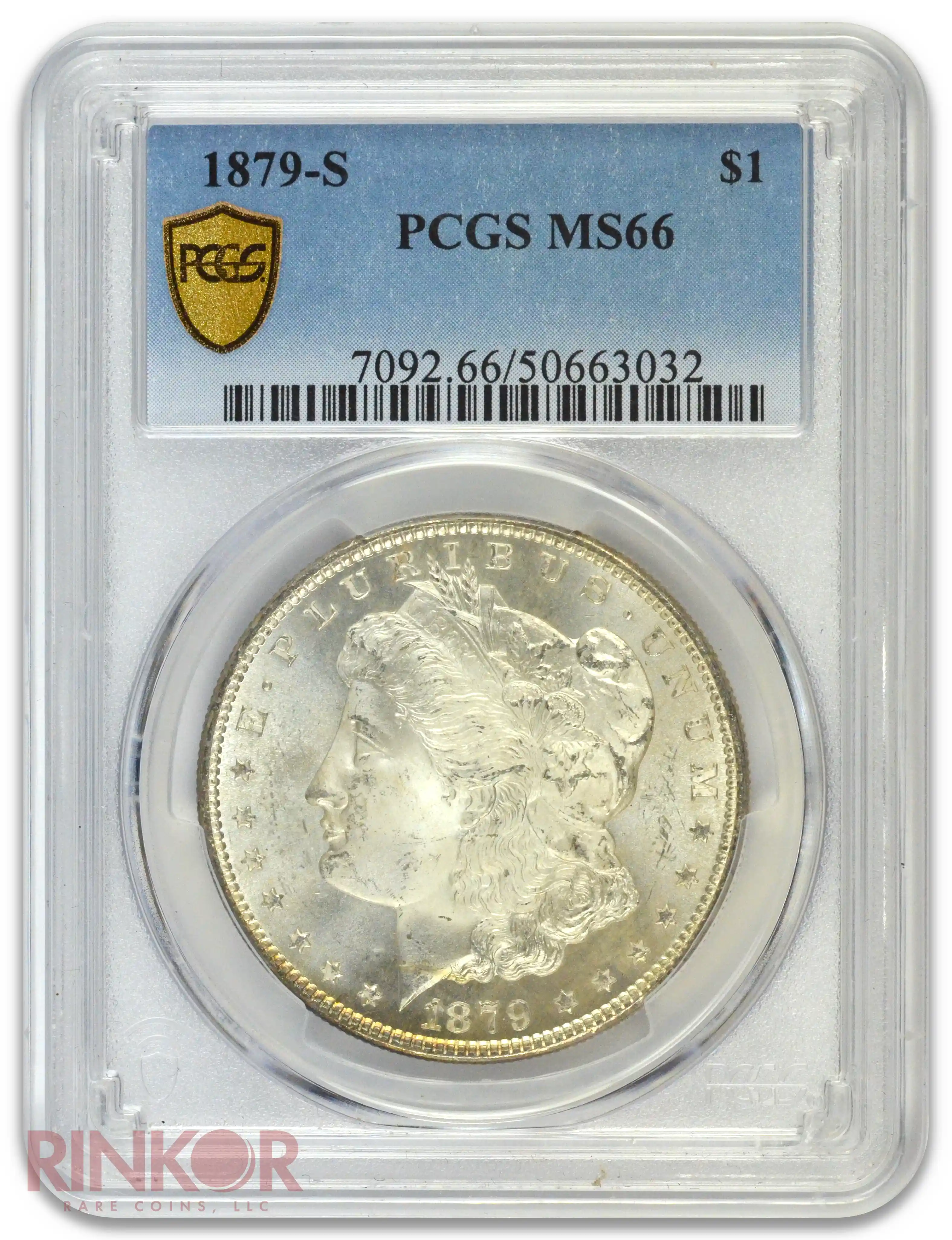 1879-S $1 Morgan Dollar PCGS MS 66