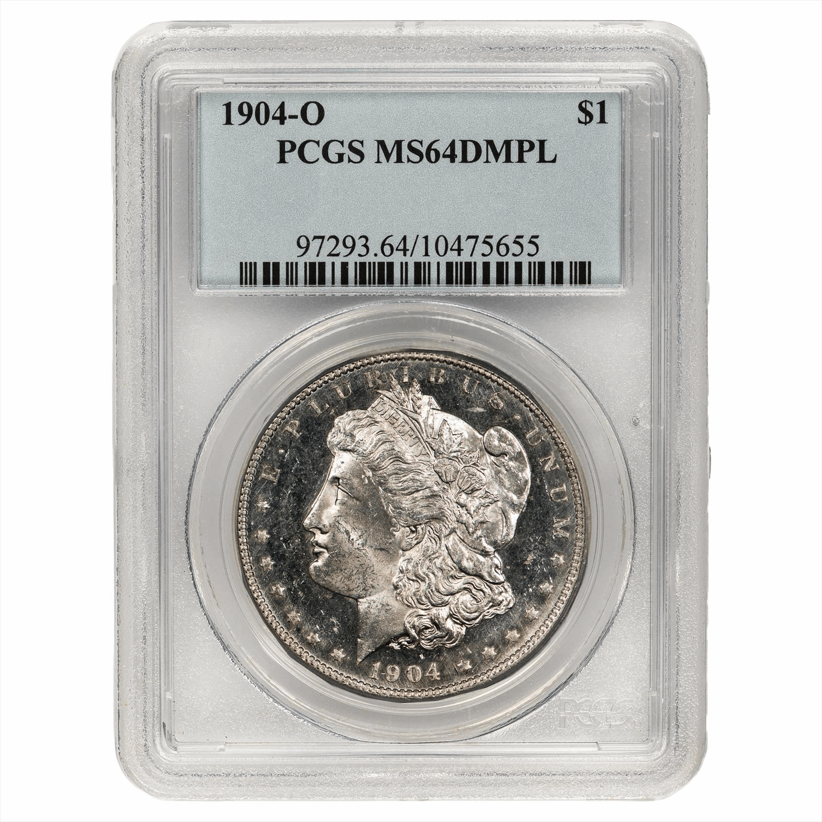 1904-O Morgan Dollar $1 PCGS MS 64 DMPL