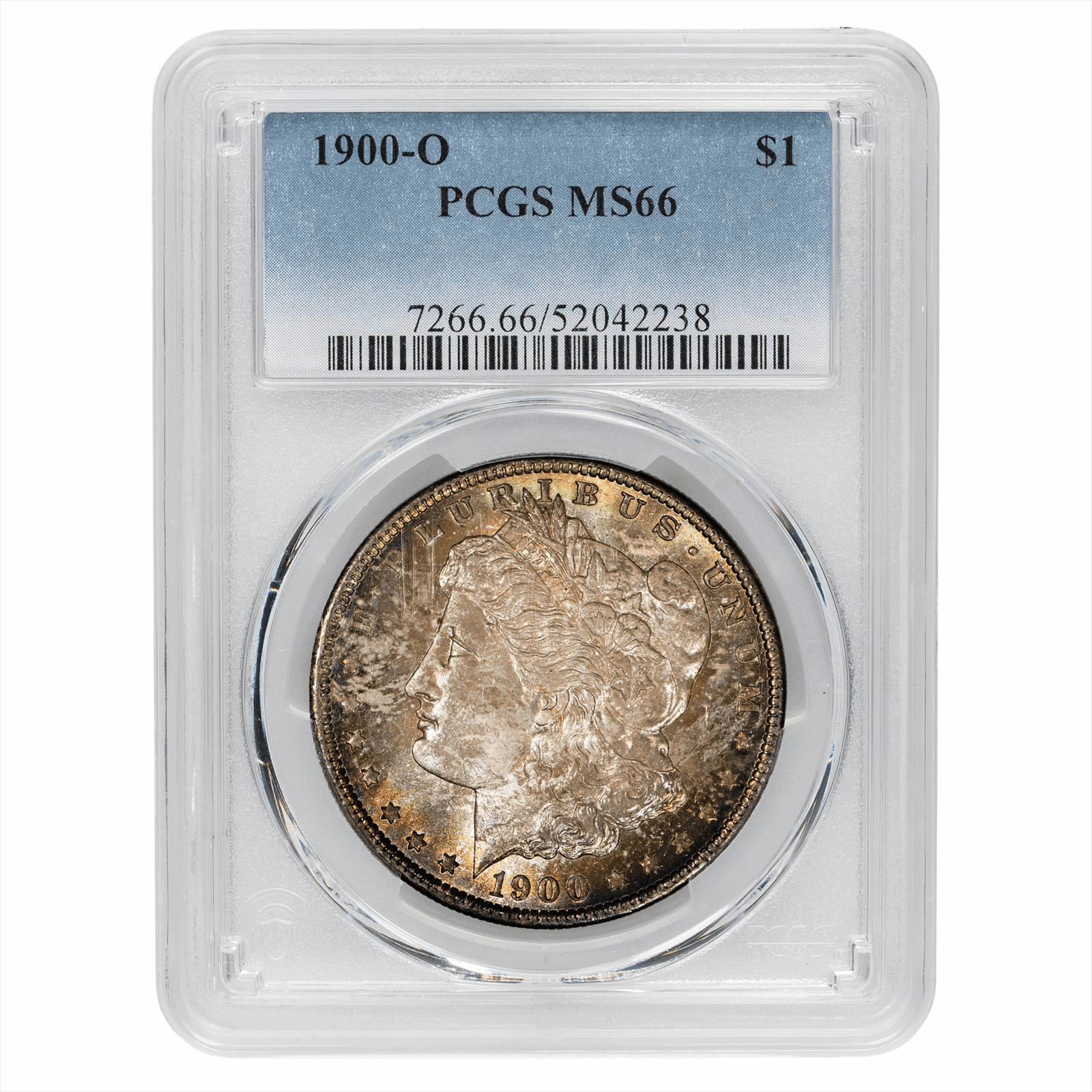 1900-O Morgan Silver Dollar $1 PCGS MS 66