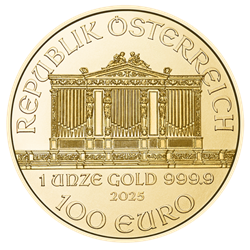 2025 1 OZ AUSTRIAN GOLD PHILHARMONIC 