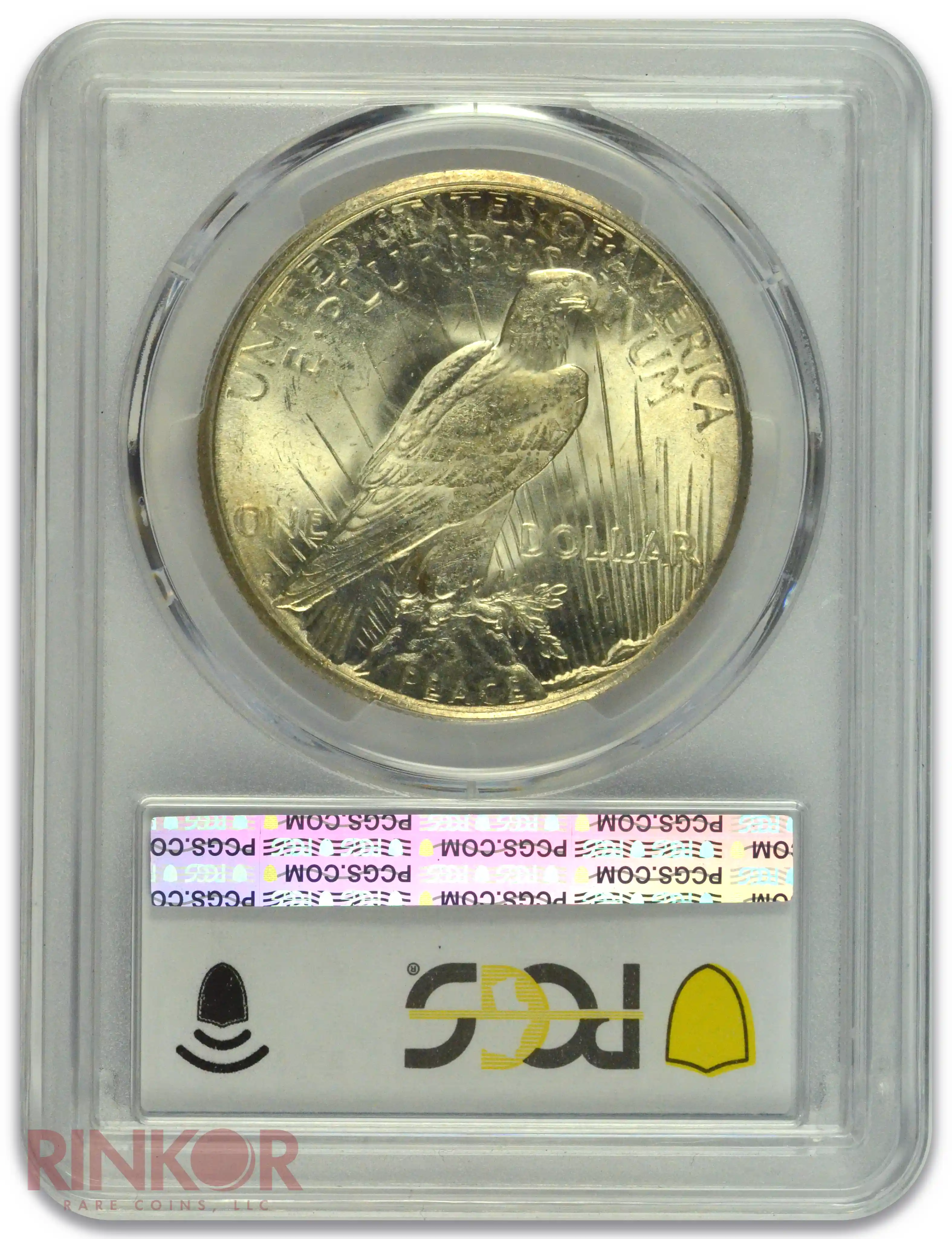 1924-S $1 Peace Dollar PCGS MS 64 CAC
