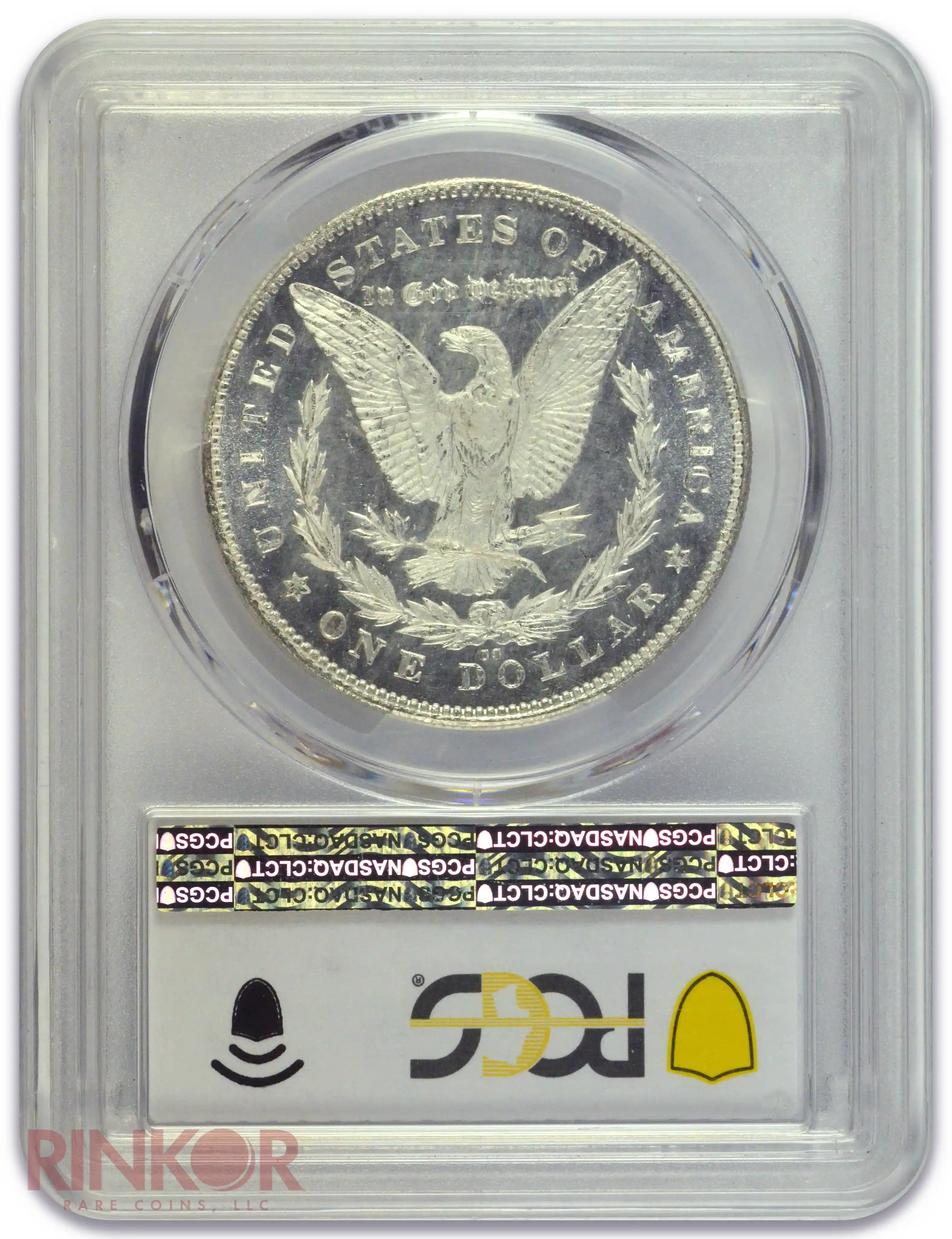 1880/79-CC $1 Morgan Dollar VAM 4 80/79 Reverse of 1878 PCGS MS 63 DMPL CAC