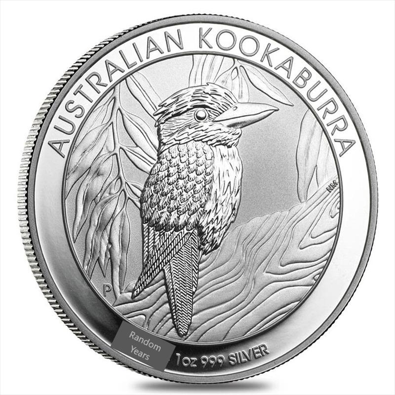 1oz .999 Silver Australian Kookaburra -Assorted Dates- 