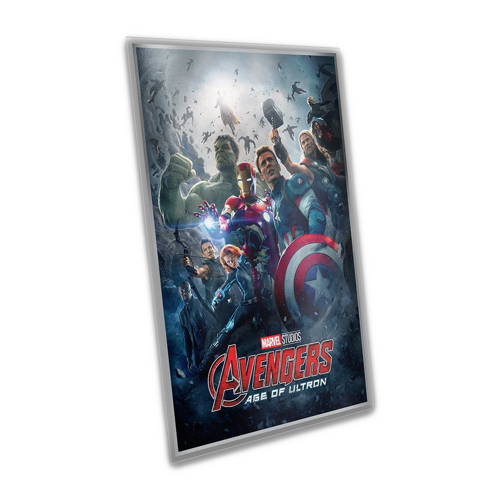 2025 Niue Marvel Infinity Saga - Avengers: Age of Ultron 1.5oz Premium Silver Foil 