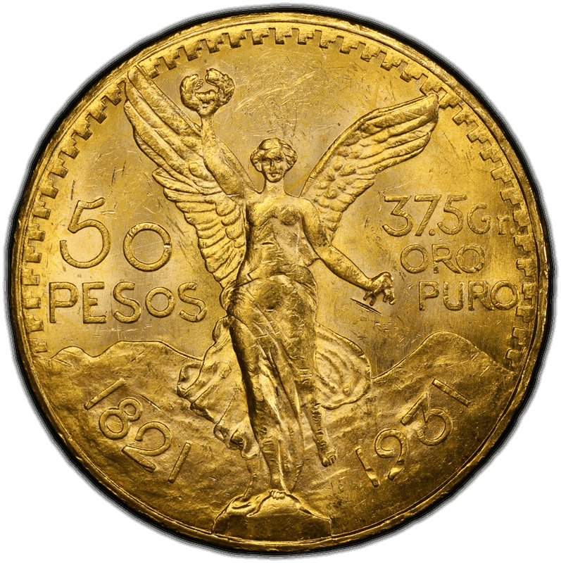 1931 50 Peso PCGS MS63 