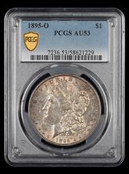 1895-O $1 PCGS AU-53