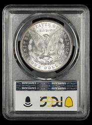 1889 $1 PCGS VAM19A Bar Wing MS 64 +