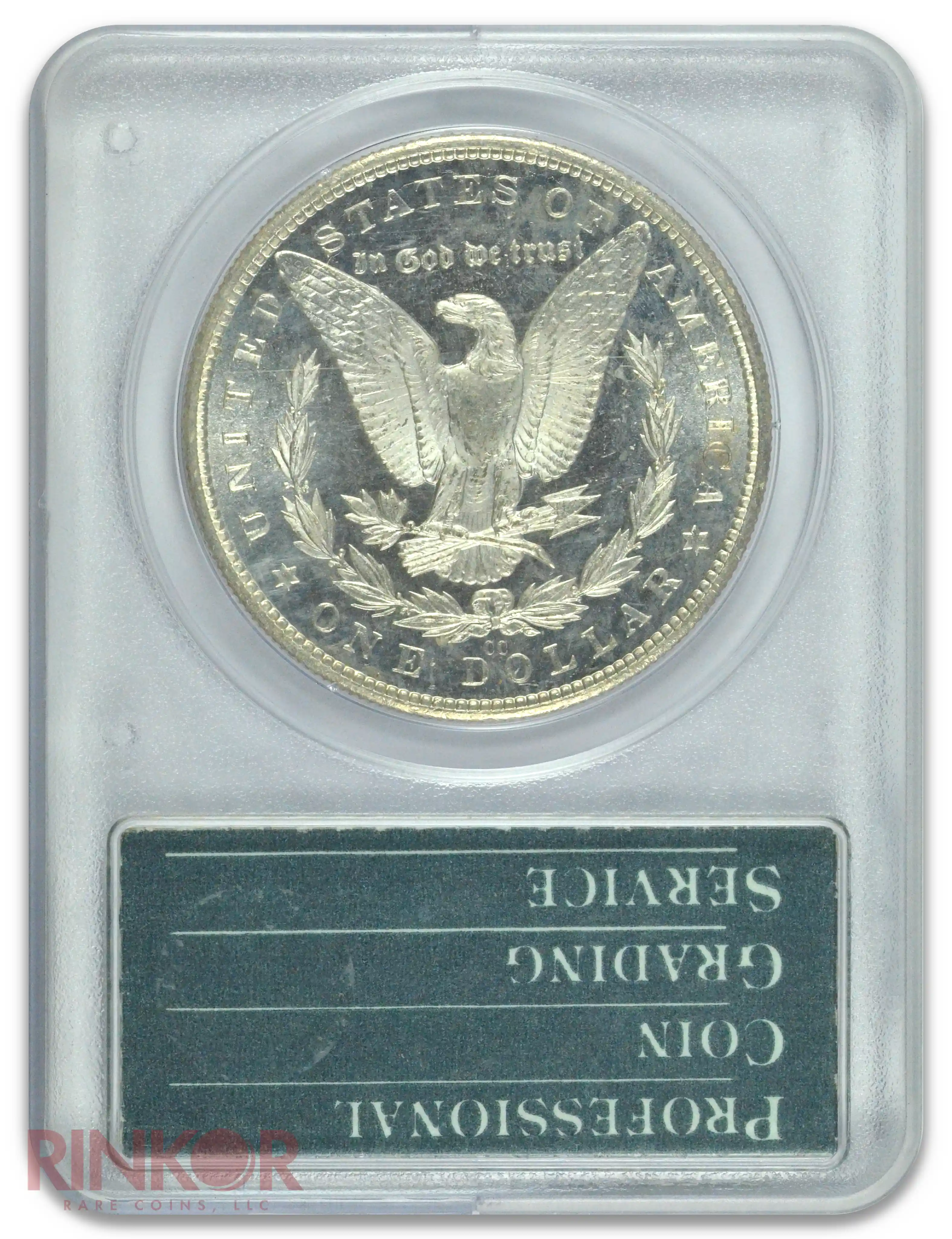 1882-CC $1 PCGS MS 63 DMPL