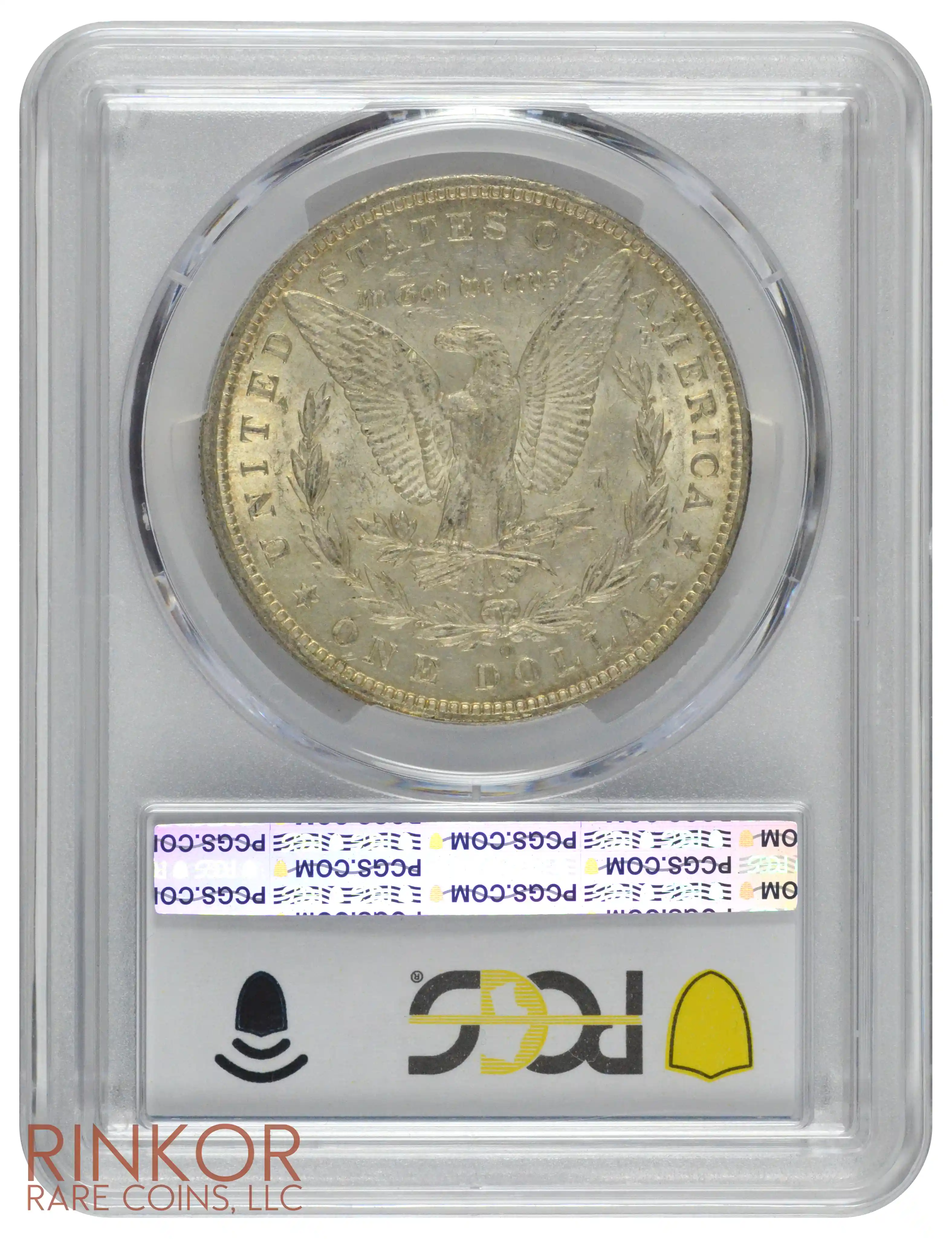 1886-O $1 PCGS AU-58