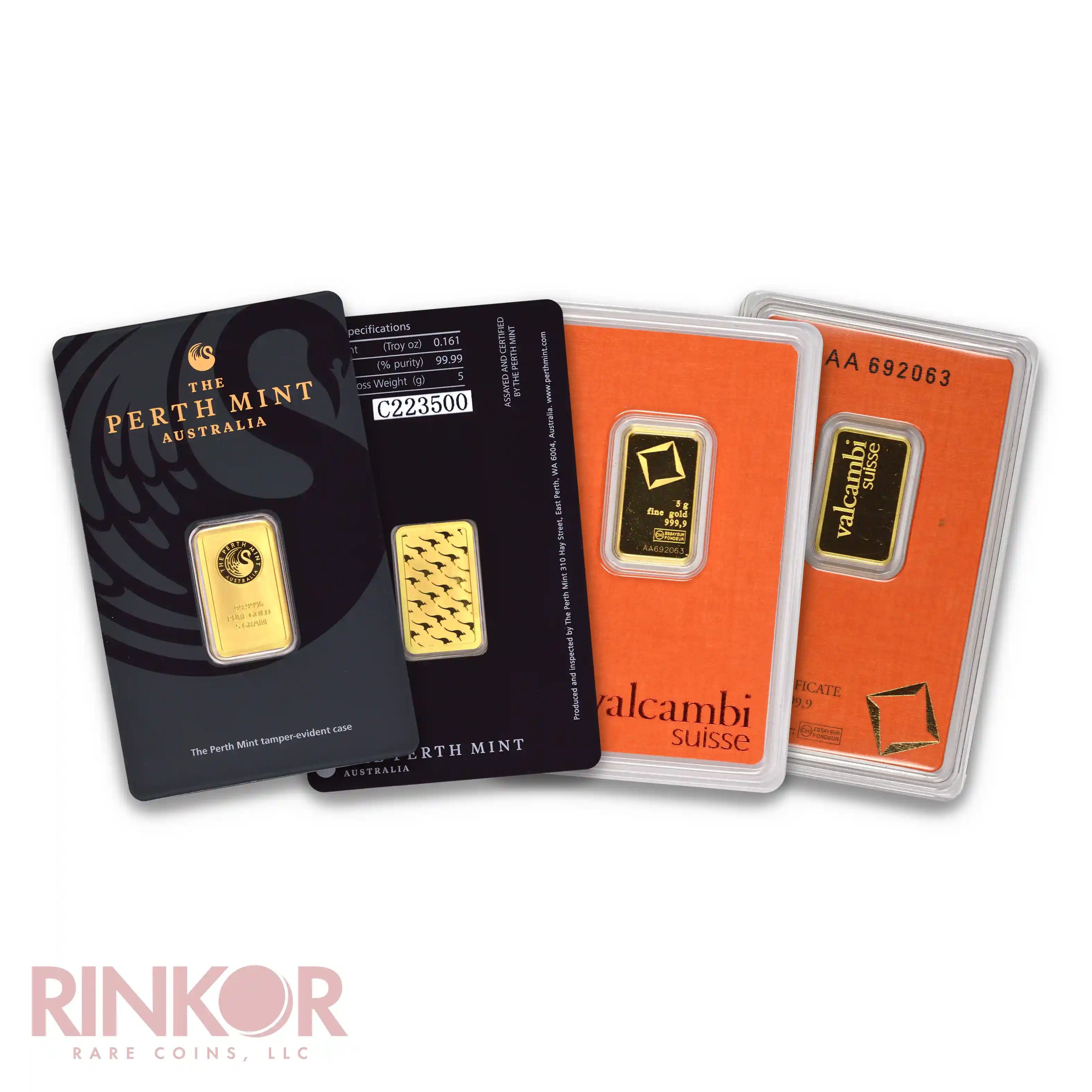 5g Random Brand Gold Bar (Carded) 