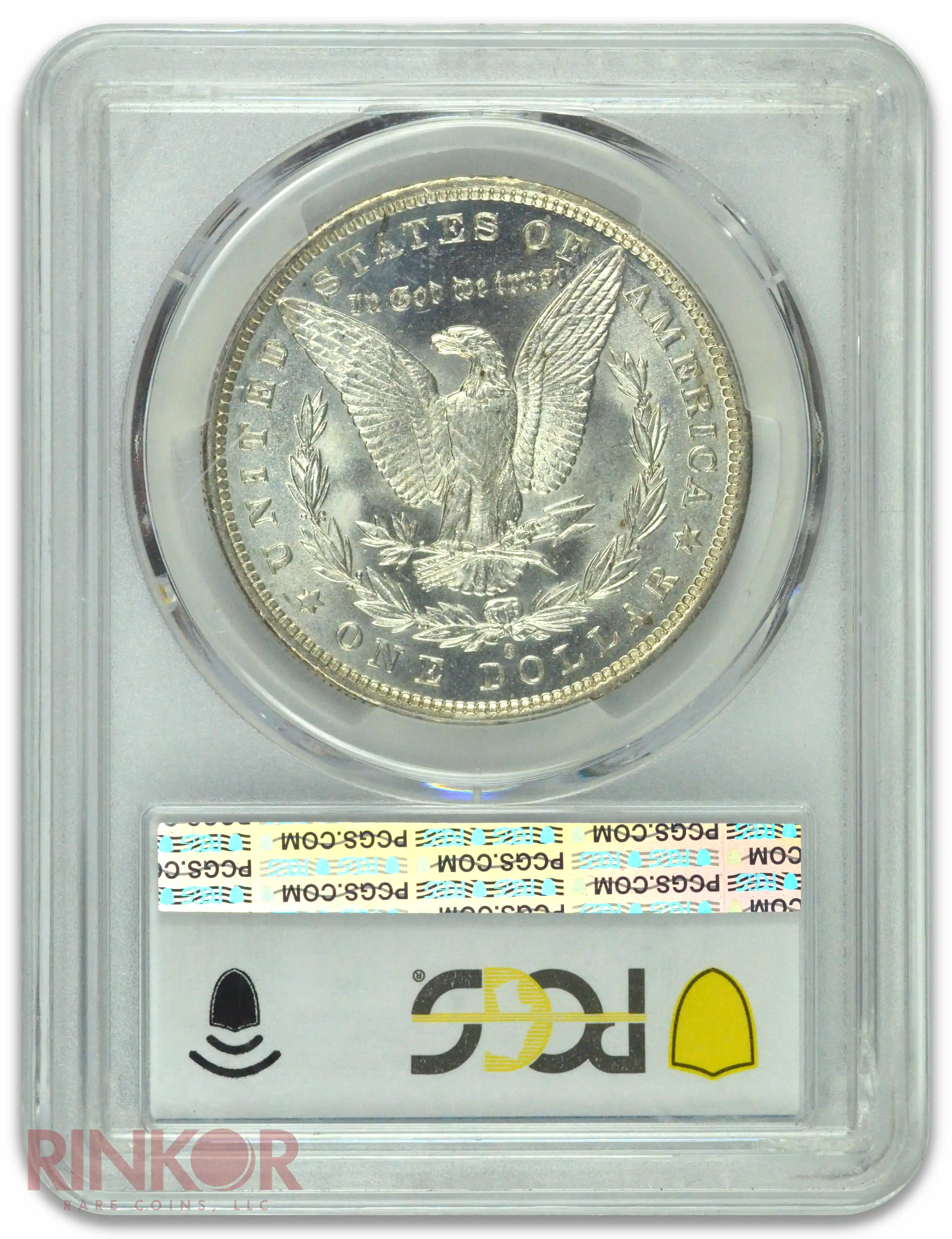 1882-O/S Strong $1 Morgan Dollar PCGS MS 64+ CAC