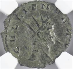 Roman Empire Gallienus AD 253-268 Double Denarius NGC CH XF 