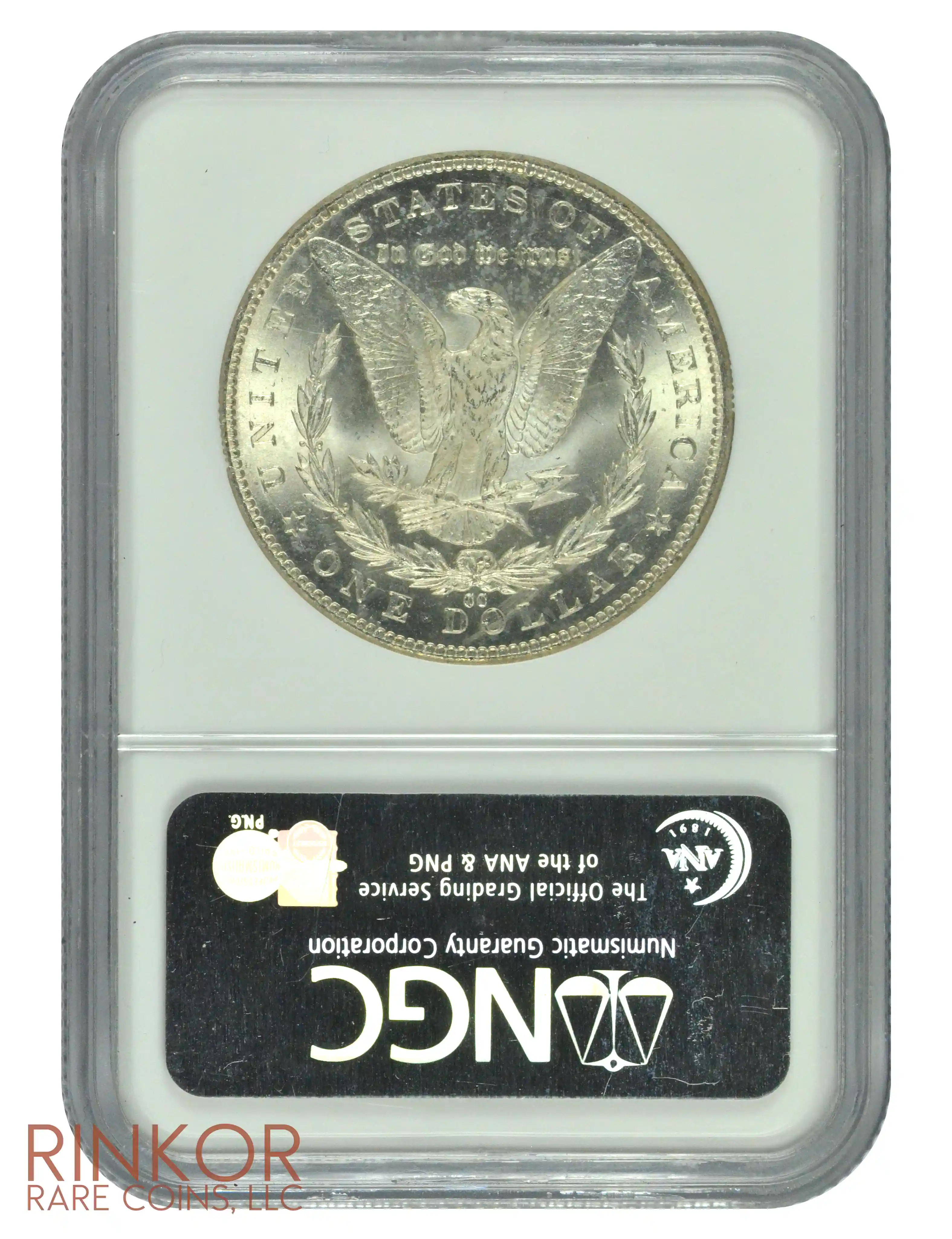 1884-CC Morgan Dollar NGC MS 64