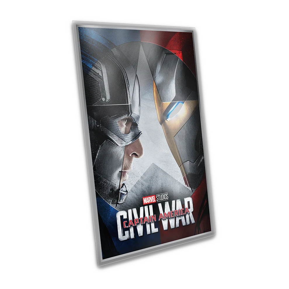 2025 Niue Marvel Infinity Saga - Captain America: Civil War 1.5oz Premium Silver Foil 