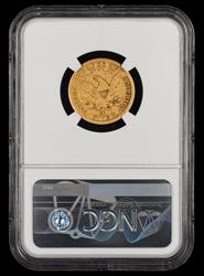 1882 CC $5 Gold NGC F-15