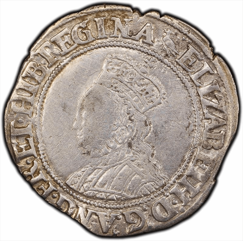 1560-61 Great Britain Shilling PCGS XF Det 