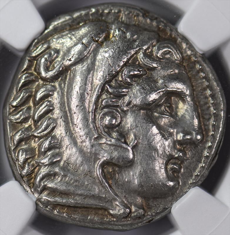 Kingdom Of Macedon Alexander III. 336-323 BC AR Tetradrachm AU  