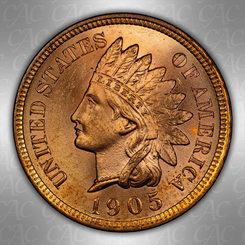 1905 1c CACG MS 66 RD