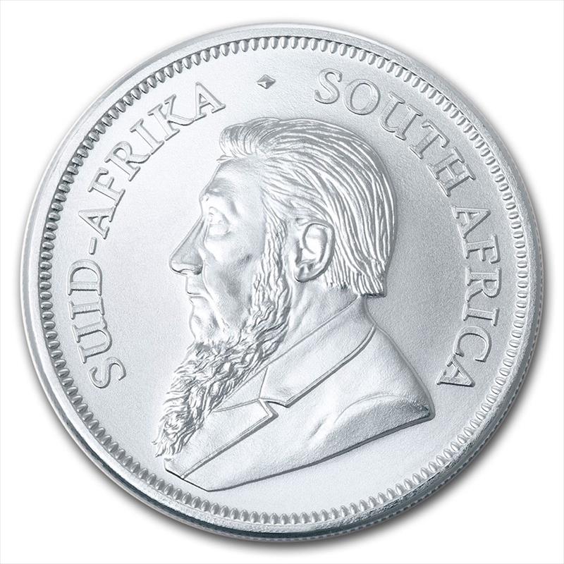 2025 1oz South African Silver Krugerrand, BU