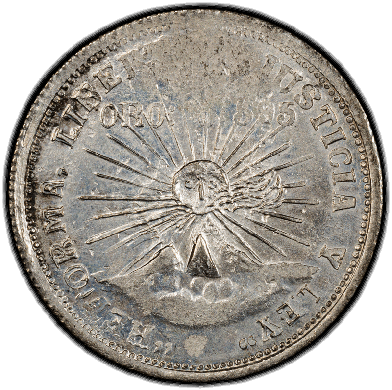 1914-GRO Mexico Guerrero 2 Peso KM-643 PCGS  MS 62