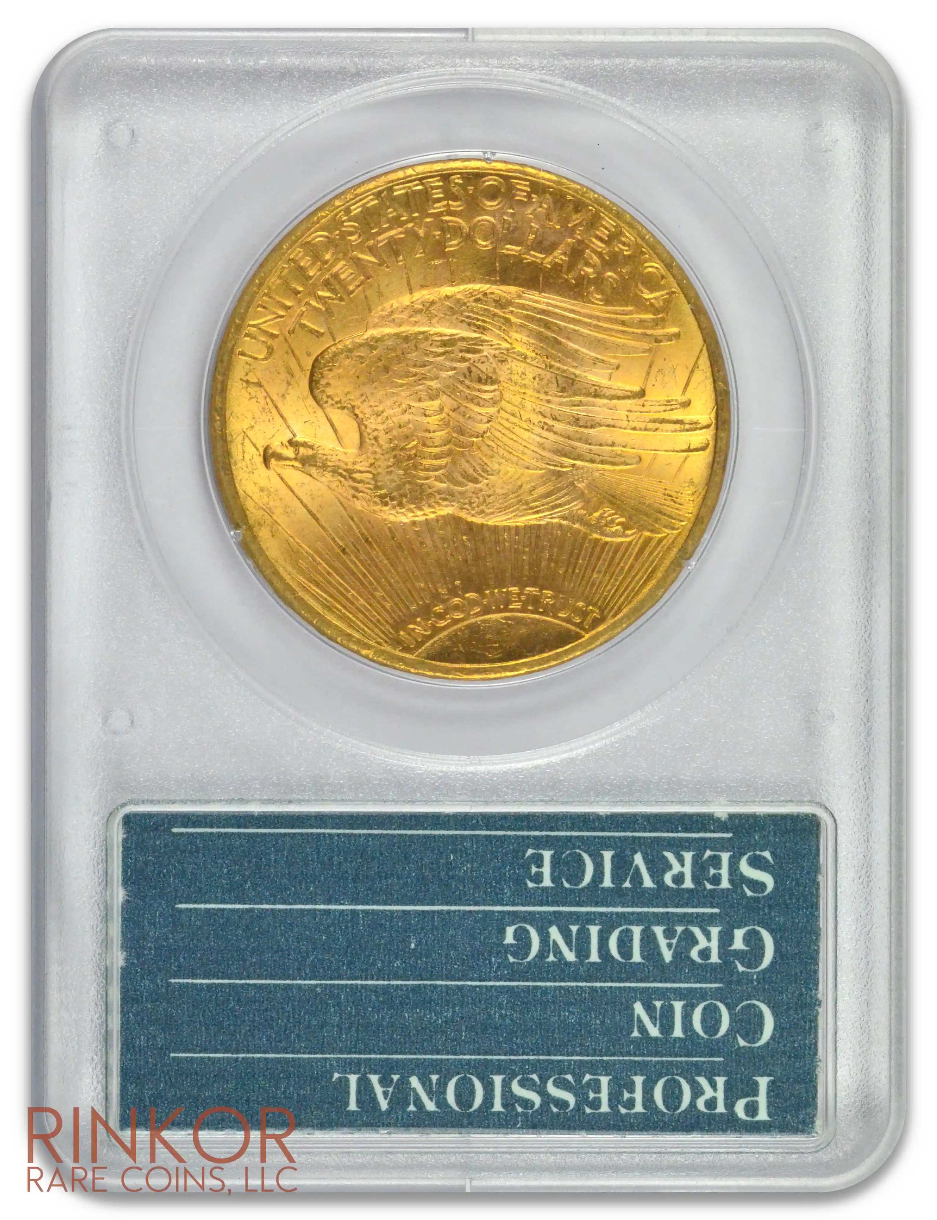 1924 St. Gaudens $20 PCGS MS 62