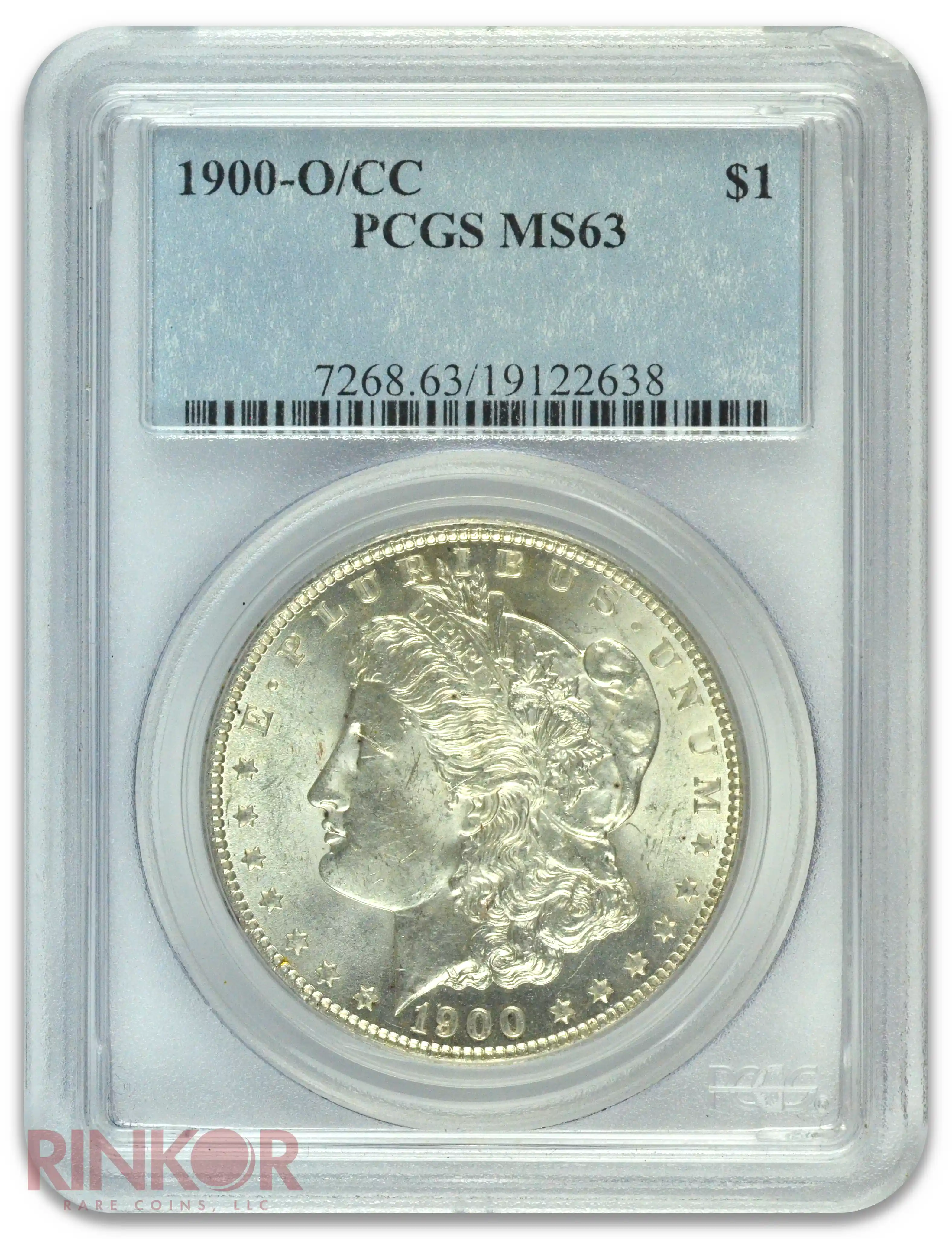 1900-O/CC $1 Morgan Dollar PCGS MS 63