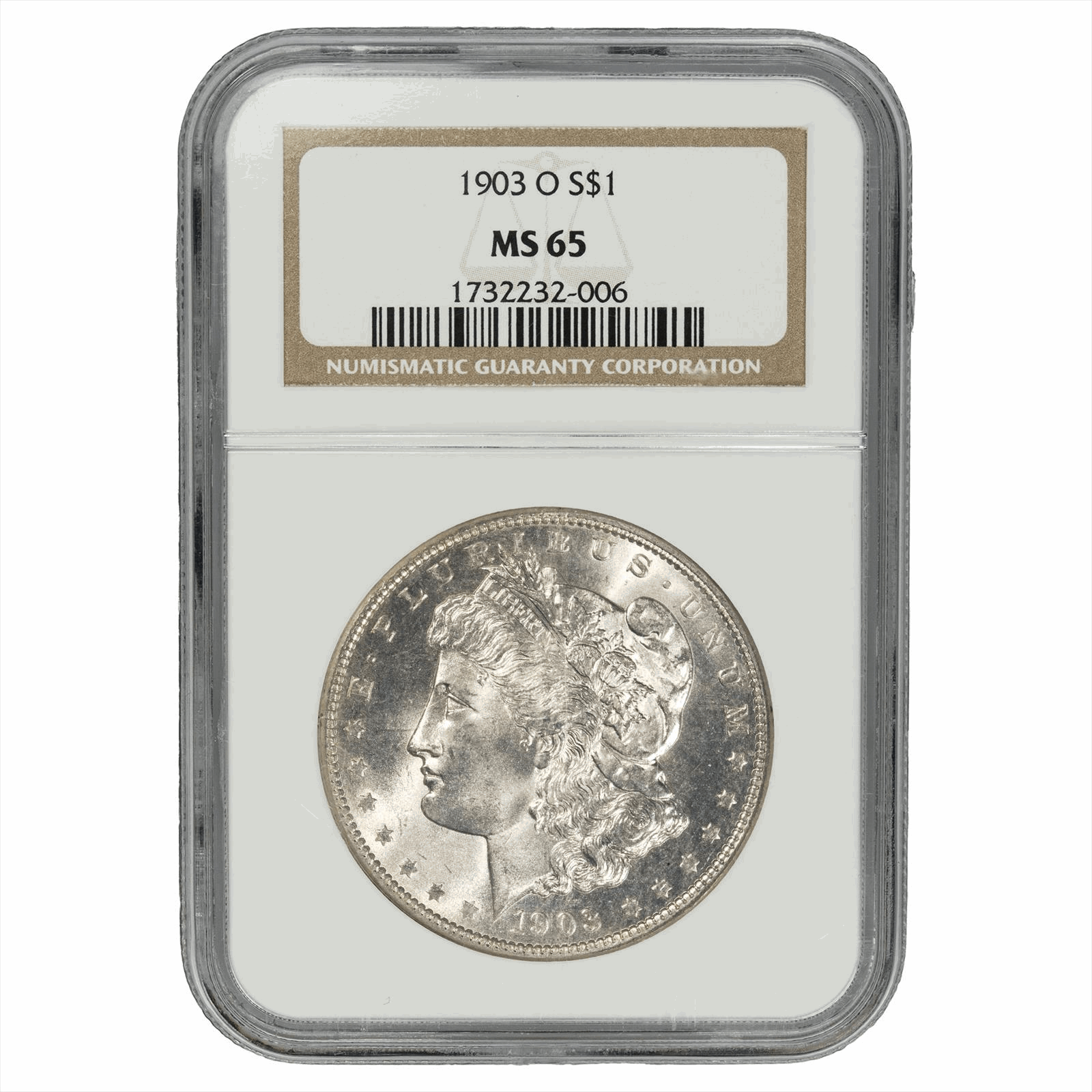 1903-O $1 Morgan Silver Dollar NGC MS 65