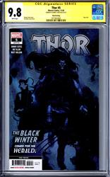 Thor #5 Marvel Comics 11/20 Signed by Donny Cates CGC Signature Series 9.8
