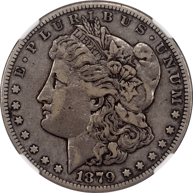 1879-CC Morgan Silver Dollar, NGC VF 30 CAC, VAM-3, Capped CC - Key Date
