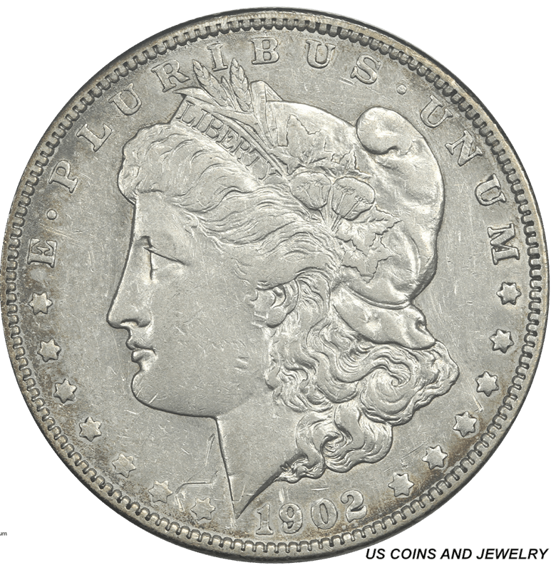 1902 Morgan Silver Dollar $1 Extra Fine XF