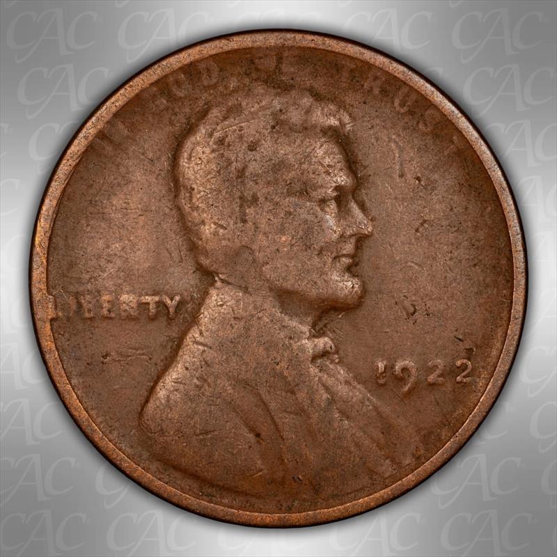 1922 No D 1c CACG F12 