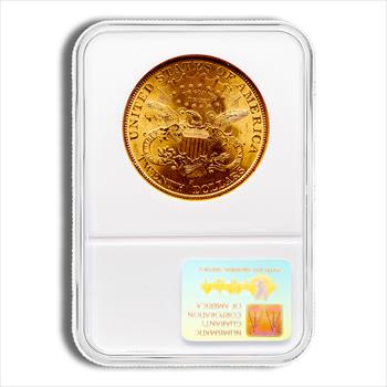 $20 Gold Liberty Double Eagle - NGC MS61 image 2