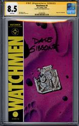 Watchmen #4 CGC Signature Series 8.5 (D.C., 1986) Signed by Dave Gibbons 