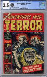 Adventures Into Terror #19 CGC 3.5 