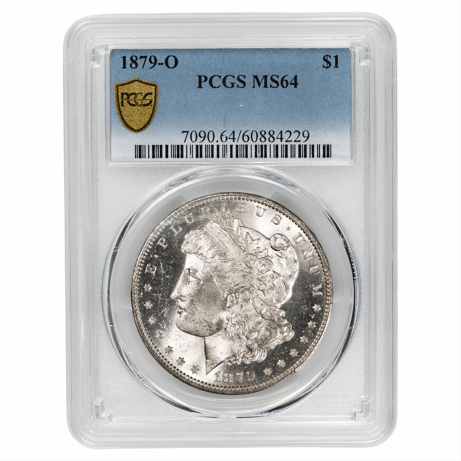1879-O Morgan Silver Dollar $1 PCGS MS 64
