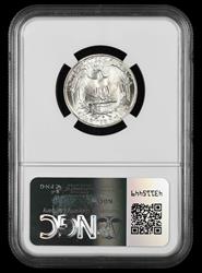 1964 D Washington Quarter Type C Reverse FS-901 NGC MS64 CAC Bill Fivaz Signature Label MS64