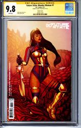 Future State: Wonder Woman #1 CGC 9.8 Signature Series Signed by Jenny Frison(Variant Cover) 