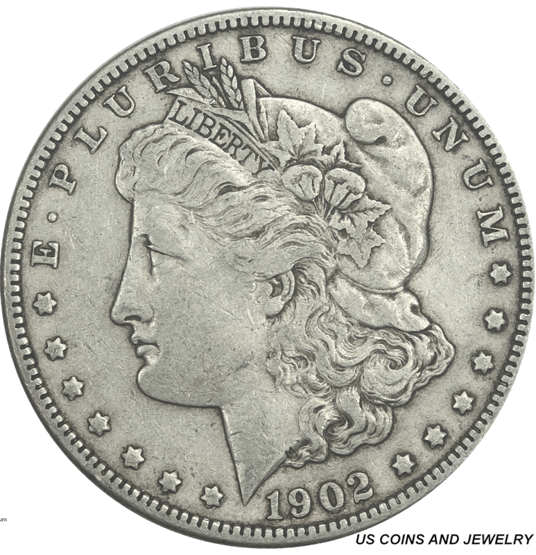 1902 Morgan Silver Dollar $1 Extra Fine XF