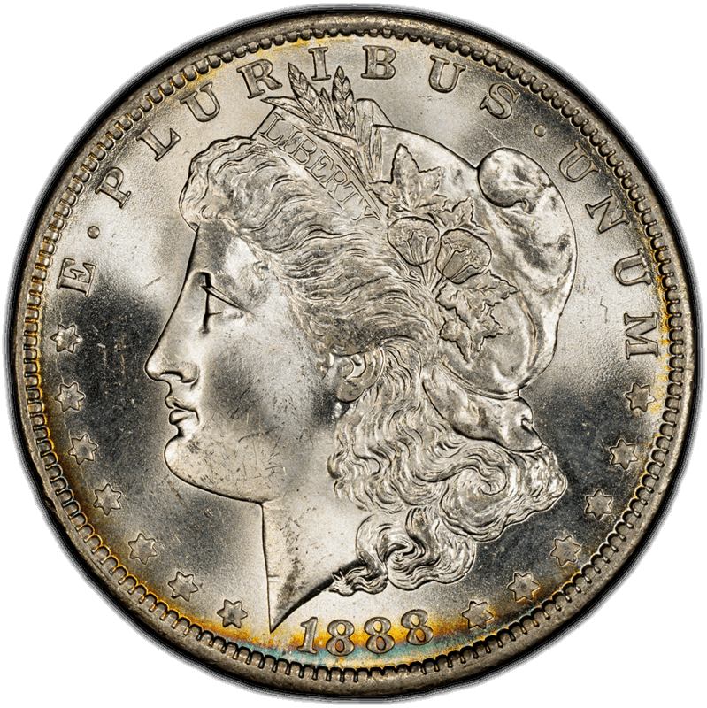 1888-O $1 PCGS MS 66