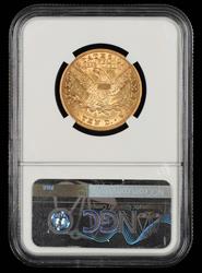 1903 O $10 Gold NGC AU-58