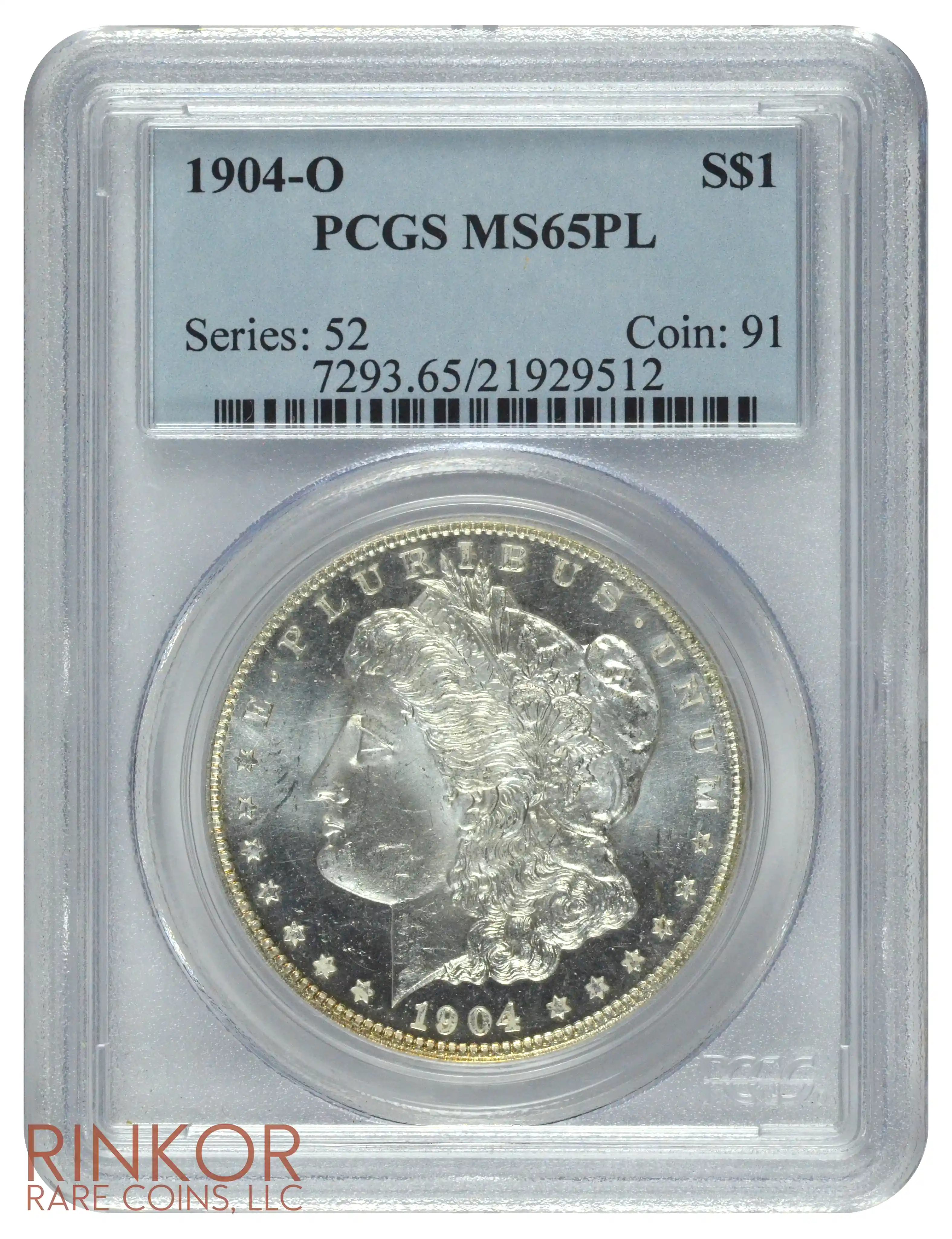 1904-O $1 PCGS MS 65 PL