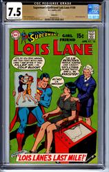 Supermans Girlfriend Lois Lane #100 CGC Pedigree 7.5 