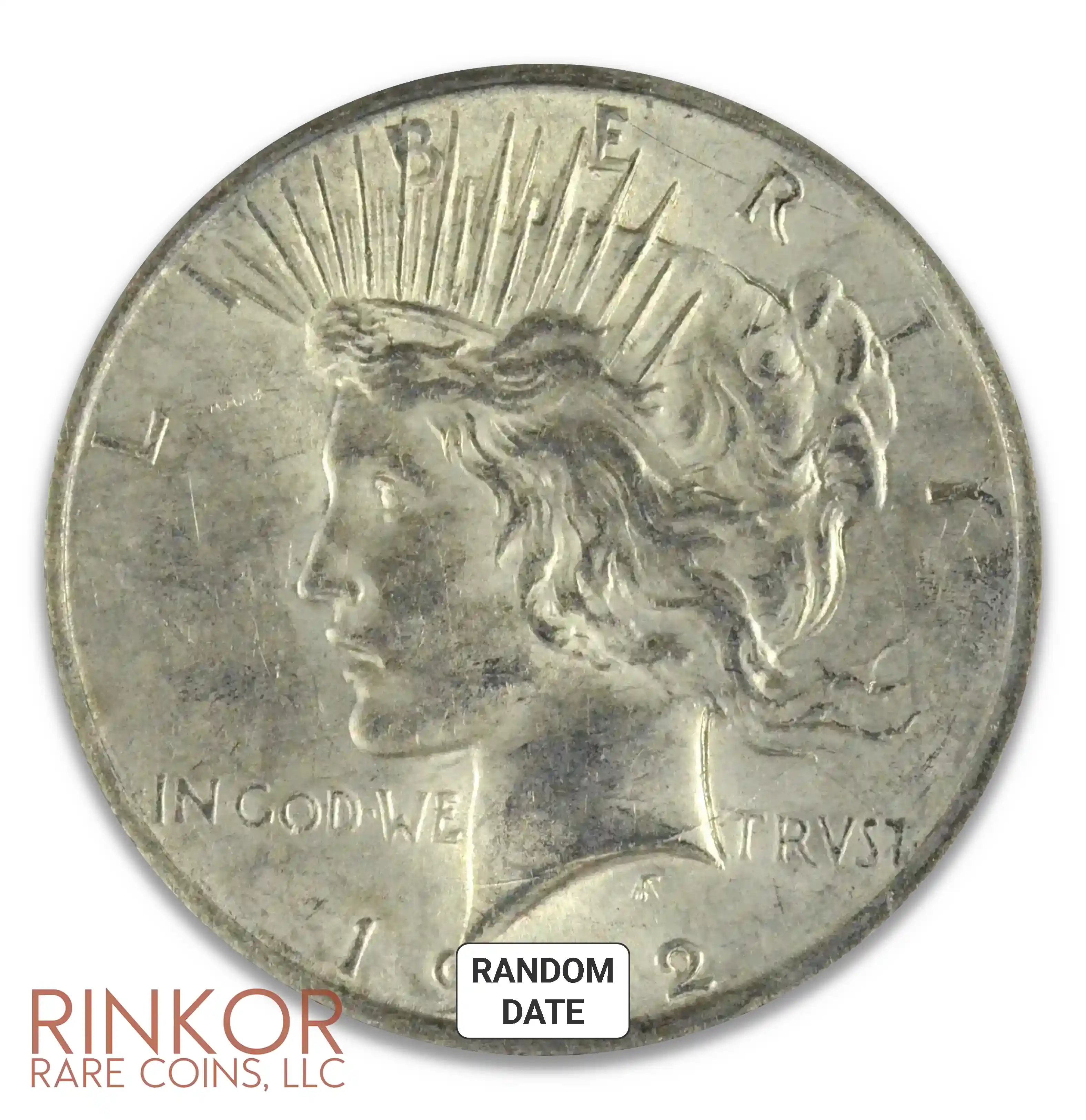 1922-1935 Peace Silver Dollar Average Circulated