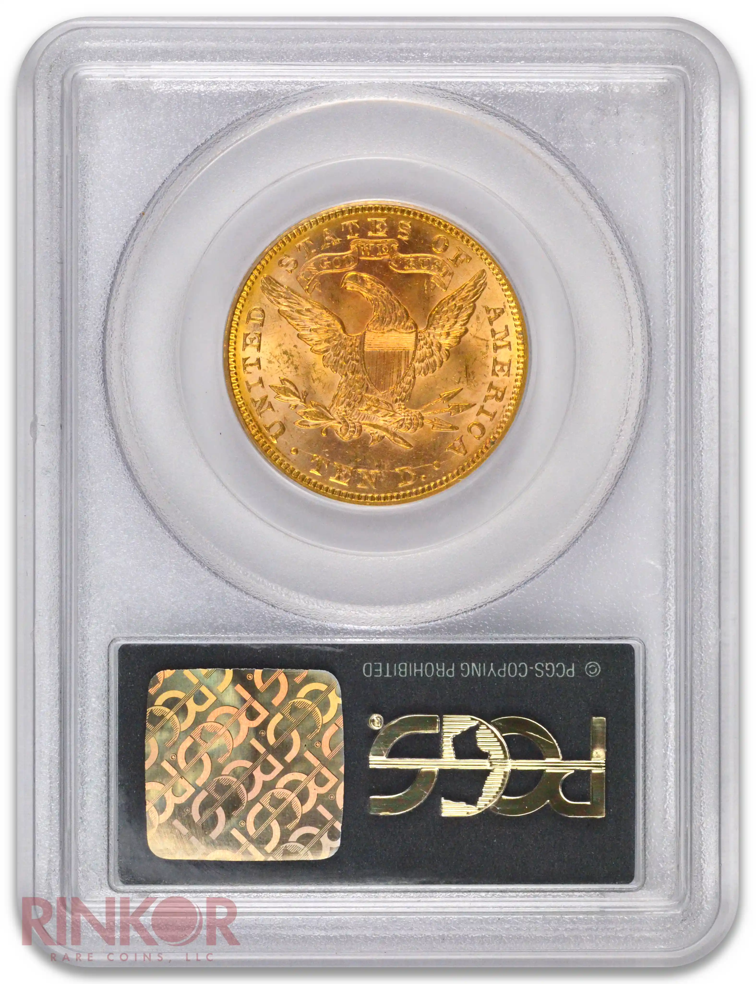 1893 $10 Liberty Head PCGS MS 63 CAC