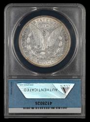 1893 $1 VAM 4 Doubled Stars Top 100 ANACS AU50