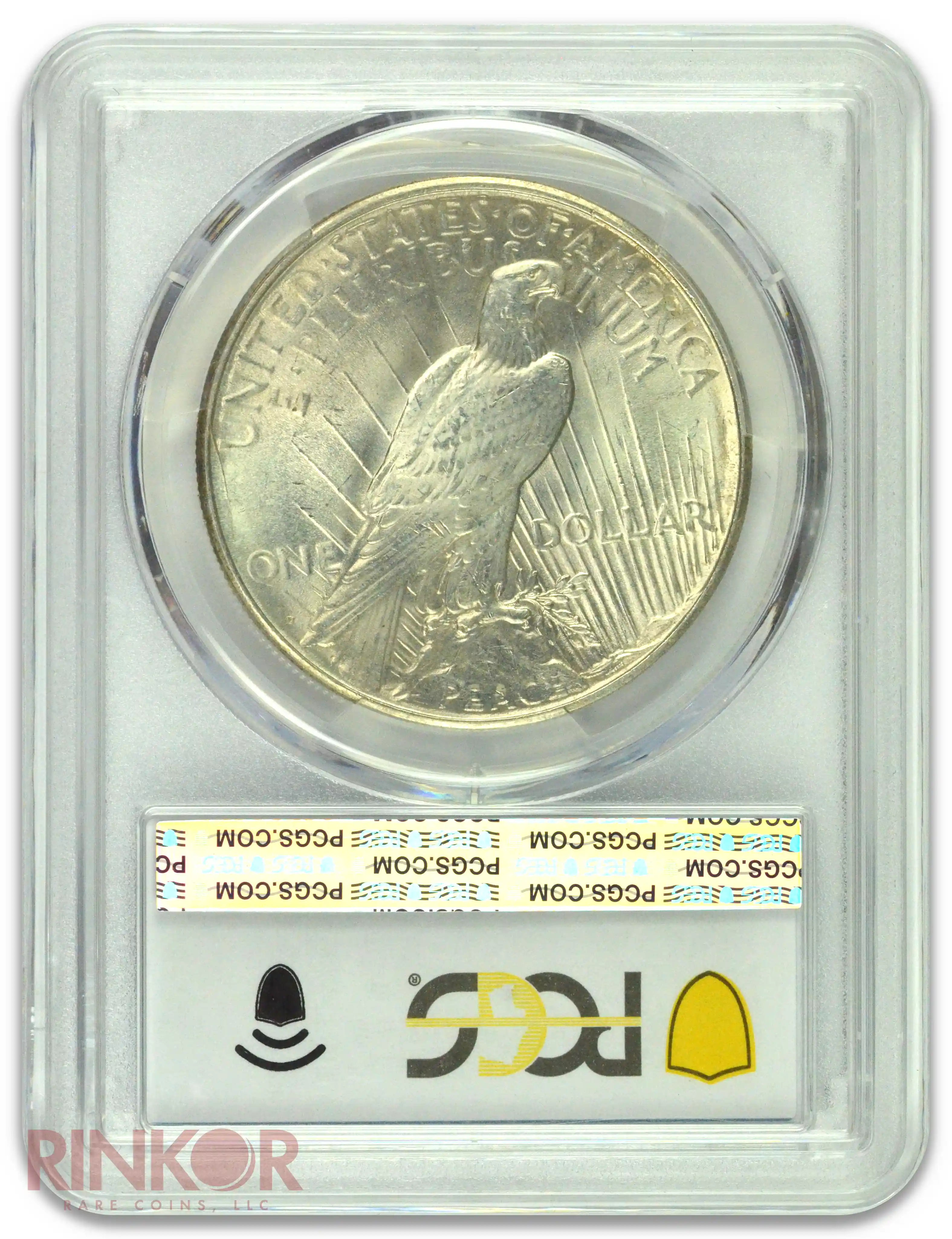 1926-D $1 Peace Dollar PCGS MS 64+