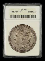1889 CC $1 Soapbox ANACS XF-40