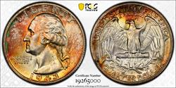 1943-S 25C PCGS MS 66+ CAC