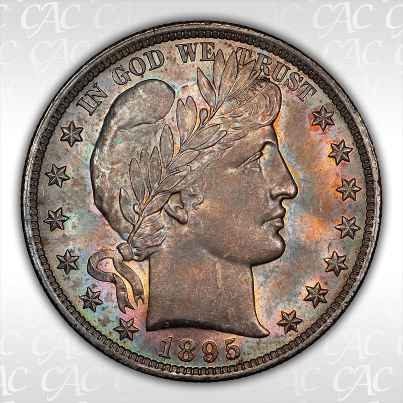 1895 50c CACG MS 65